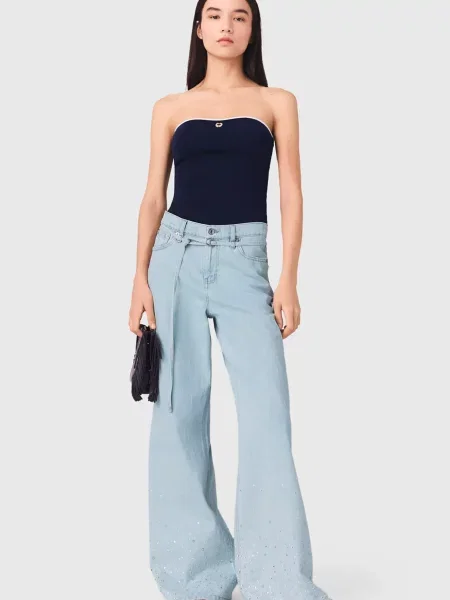 Джинси Maje блакитні