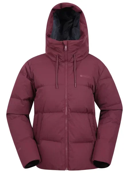 Cosy Extreme — krótka kurtka puchowa Burgundy