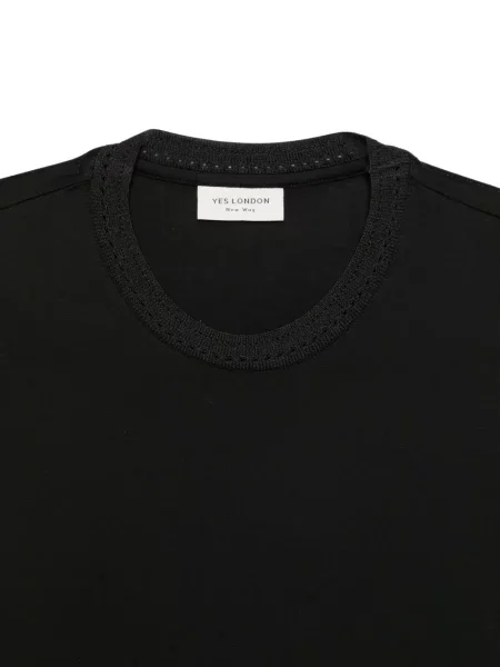 Scurt tricou Yes London negru
