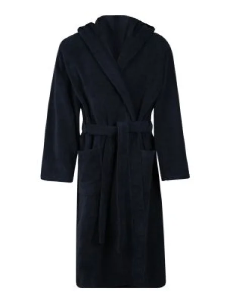 SCHIESSER Hosszú fürdőköpeny tengerészkék