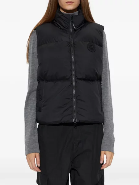 Matlasat vestă Canada Goose negru