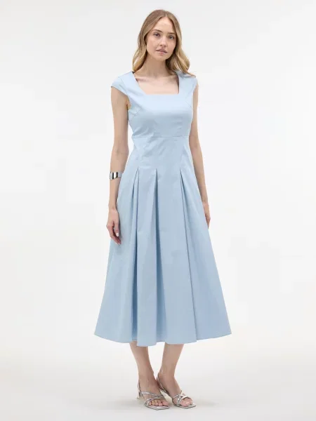 Rochie midi Orsay fără mâneci albastru
