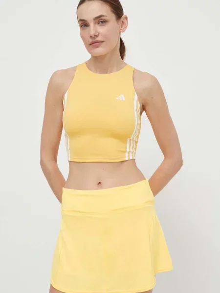 Топ за бягане adidas Performance Own the Run жълто