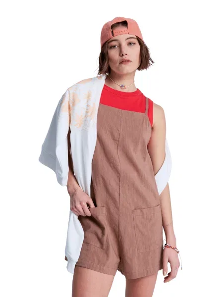 ROXY Salopeta Lavender Haze închis maro