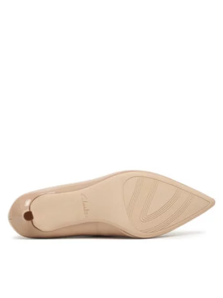 Félcipő Clarks bézs