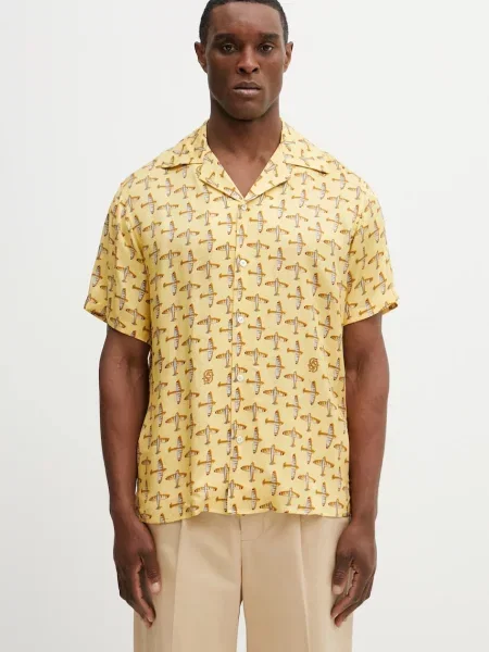 Košulja Drôle de Monsieur Skyline zlatna