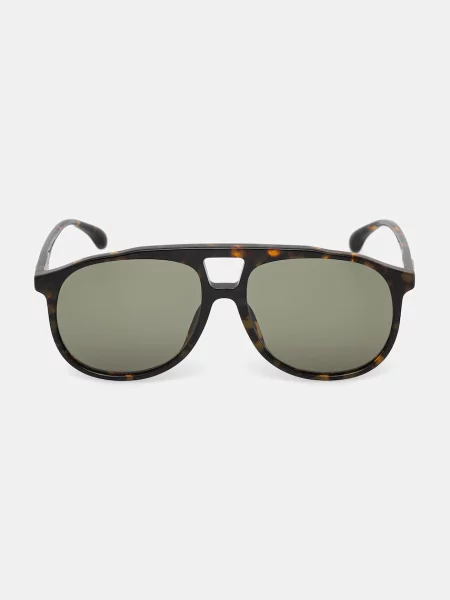 Sporty & Rich γυαλιά ηλίου aviator γυναικεία καφέ