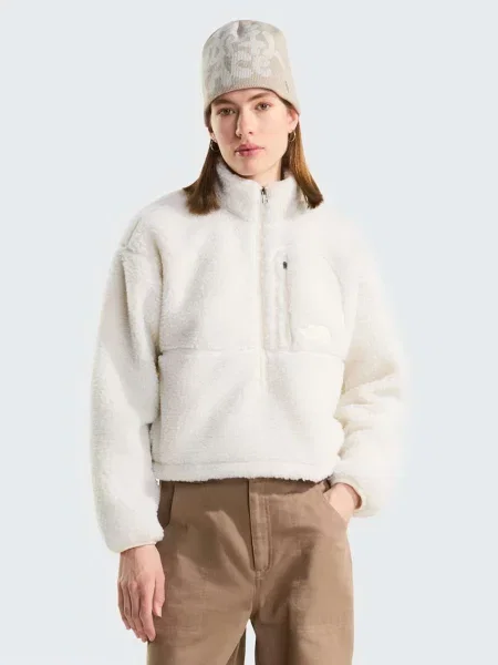 Флісова кофта The North Face W EXTREME PILE 2 PULLOVER білий