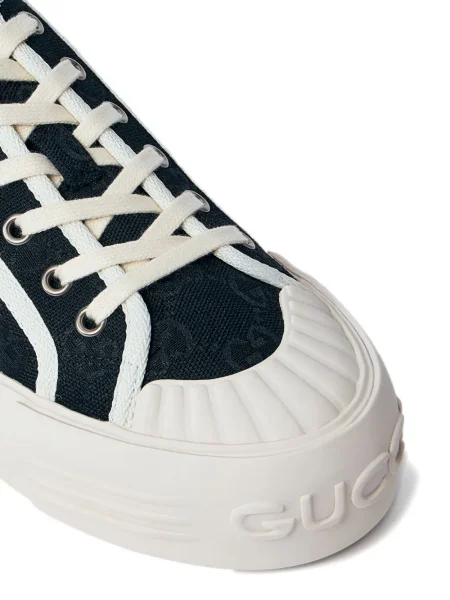 Sneakers Gucci με αυτόγραφο μαύρο
