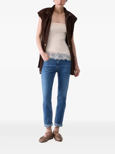 Слаб дънки skinny fit Liu Jo синьо