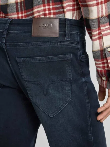 Jeansy w kroju regular fit z designem model Mitch' Joop! Jeans