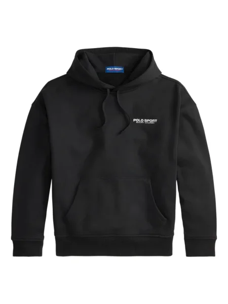 Ριγέ polo Polo Ralph Lauren με κουκούλα με αυτόγραφο λευκό