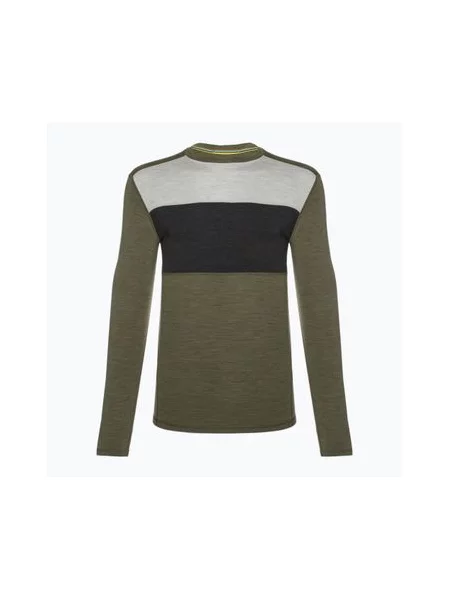 Классическое тепловое термобелье Smartwool из шерсти мериноса зеленое