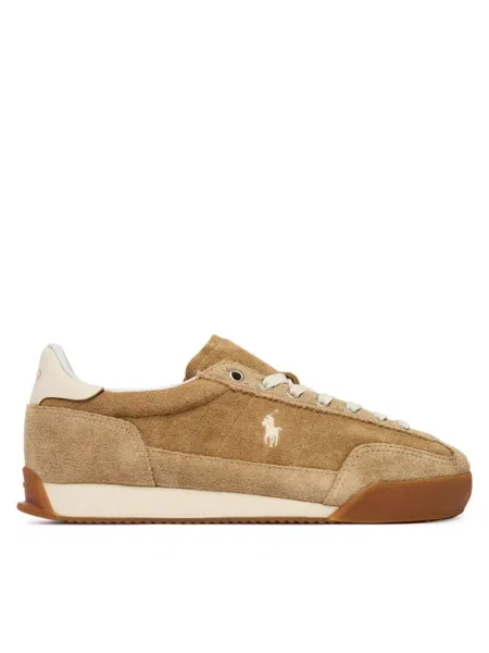 Sneakerși Polo Ralph Lauren maro