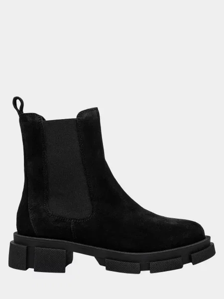 Замшевые ботинки челси Enzo Verratti черные