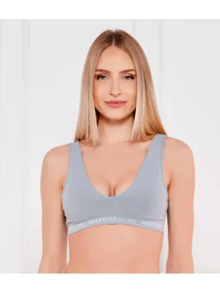 Tommy Hilfiger Sutien top Albastru gri