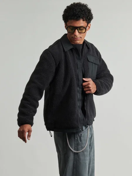 LEVI'S ® Átmeneti dzseki Joonie Sherpa Jacket' fekete