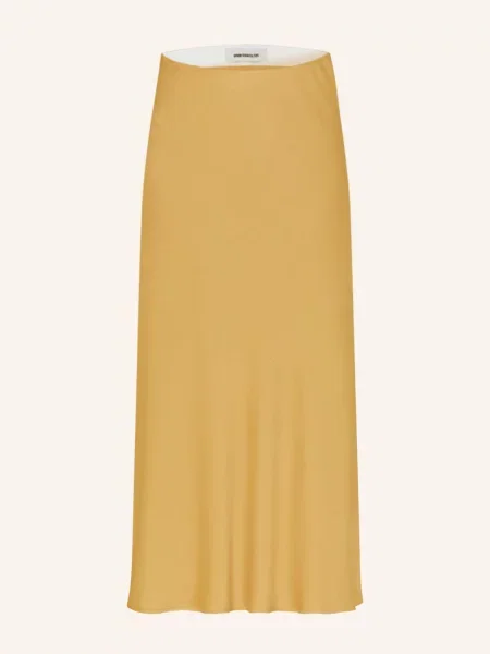 Drykorn Spódnica Satynowa Ura gold złota