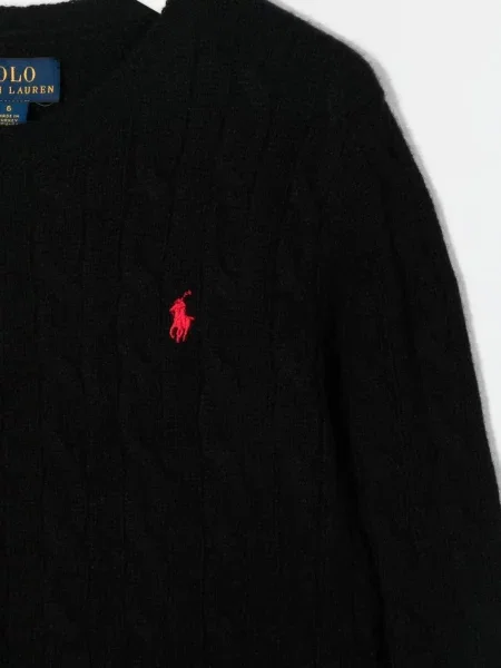 Dětské polotričko Polo Ralph Lauren černé