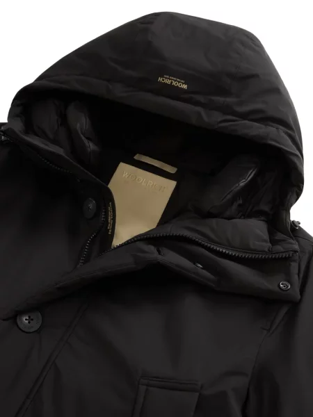 Geacă Woolrich cu glugă negru