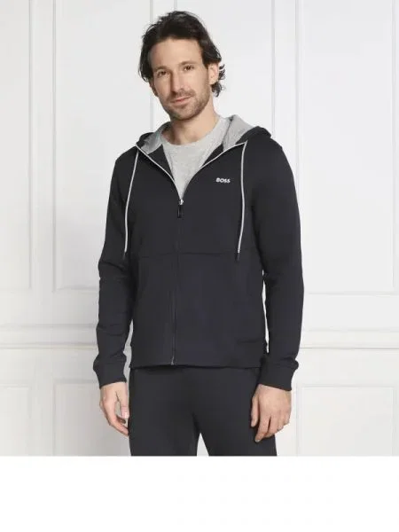 BOSS GREEN Hanorac Saggy verde