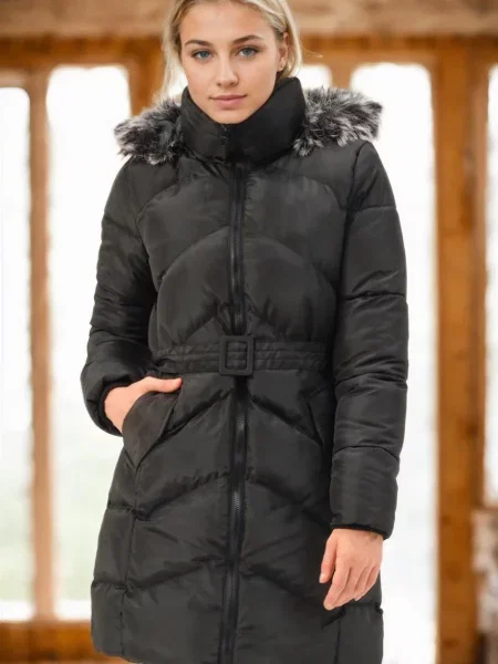 Palton Dewberry negru