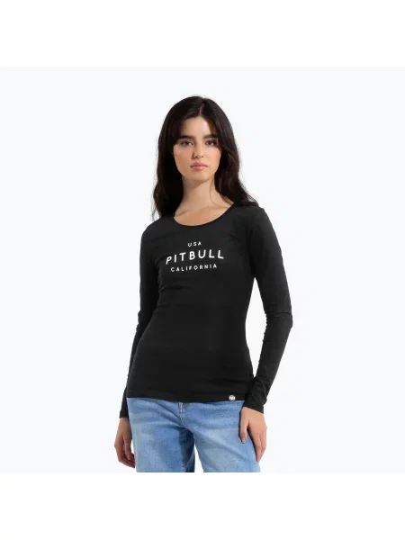 Тениска с дълъг ръкав Pitbull West Coast черно