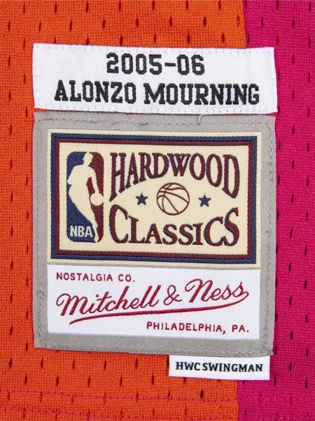 Cămașă Mitchell & Ness din jerseu roz
