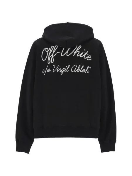 Hanorac cu glugă Off-white alb