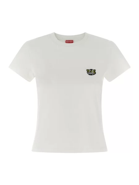 Koszulka Kenzo w tygrysie prążki biała