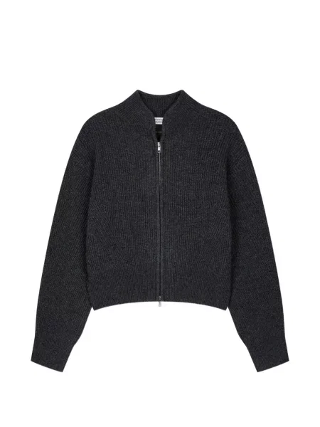 Cardigan Tomboy tricotate gri