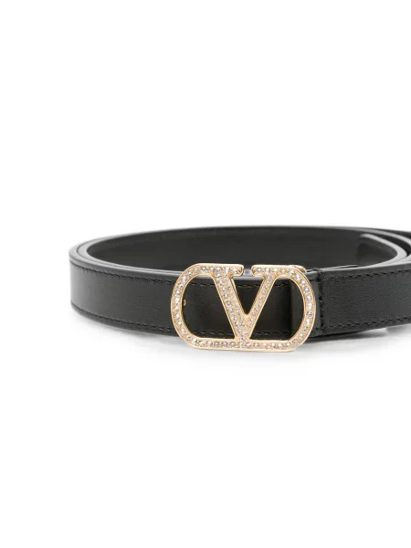 Cu centură curea Valentino Garavani negru