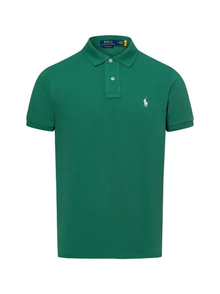 Polo Ralph Lauren Tricou verde iarbă alb