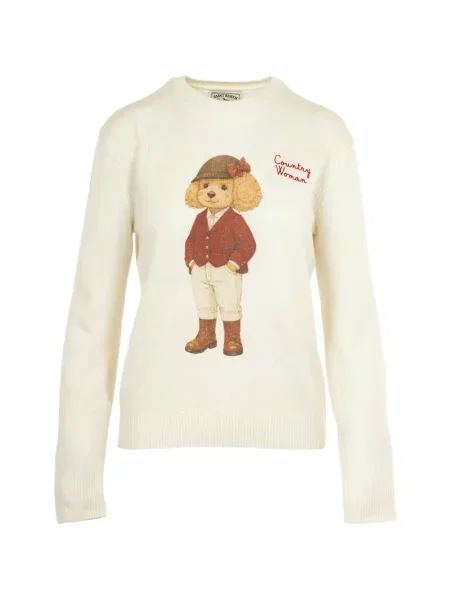 Pulover Mc2 Saint Barth cu broderie
