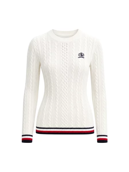 Tommy Jeans sweter biały