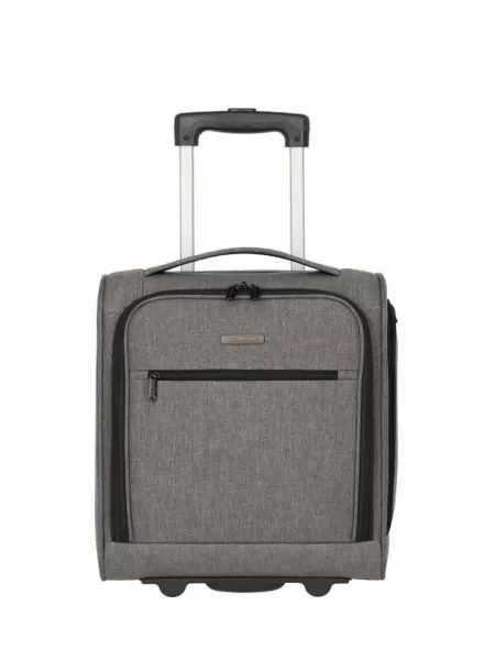 Travelite Cabin 2w Underseater Grey Melange Bőrönd szürke