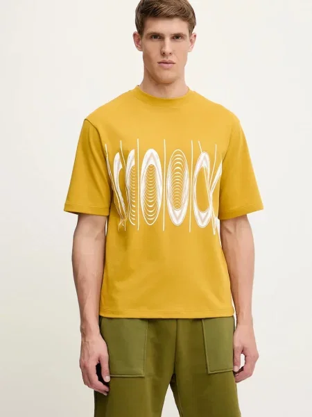 Kratka majica Oakley rumena