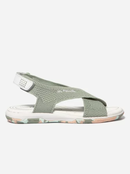 Sandały TBS Jazzfit zielone
