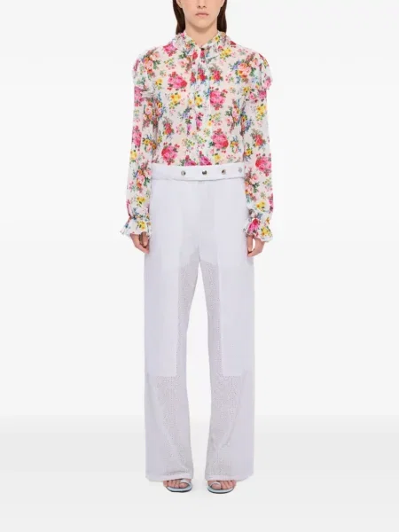 Pantaloni Msgm alb