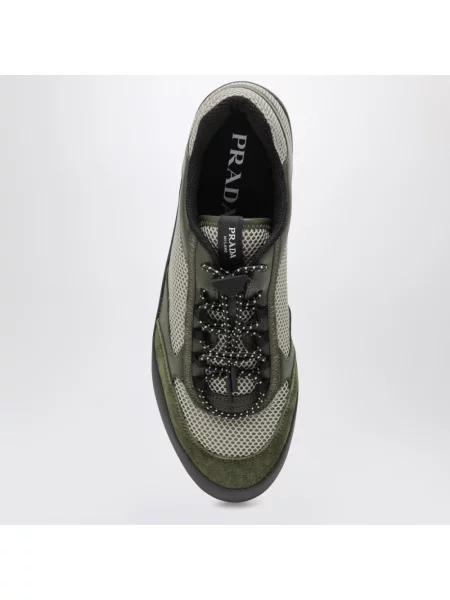 Sneakersy Prada zielone