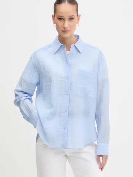 HUGO koszula z niebieska