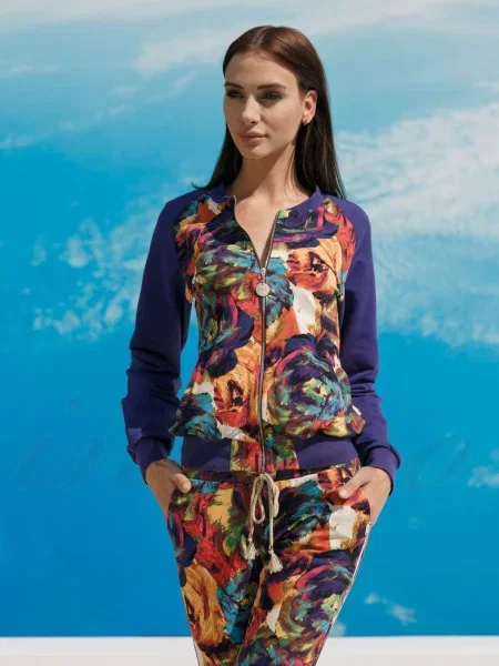 Бомбер блакитна