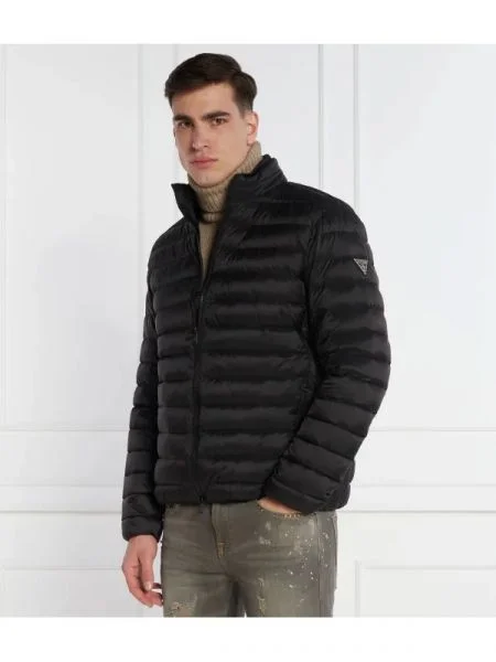 GUESS De puf geacă negru