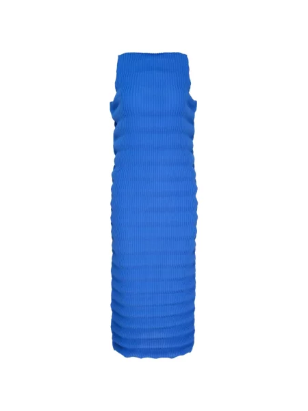 Rochie midi Issey Miyake albastru