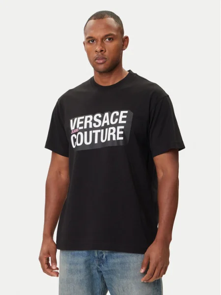 Versace Jeans Couture Tricou negru
