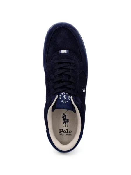 Gulerat tricou polo Polo Ralph Lauren cu decolteu în V fără mâneci maro