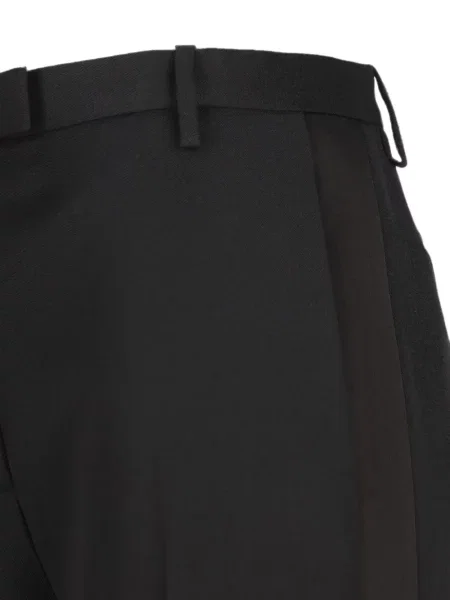 Pantaloni Fendi de lână negru