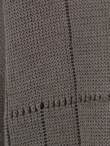 Kardigan Ys w kratę szary