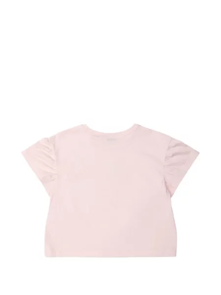 Gyerek póló Burberry rózsaszín