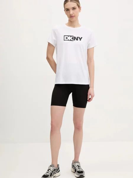 Dkny t-shirt biały